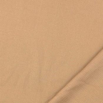 Viskose Leinen Stretch - uni, camel